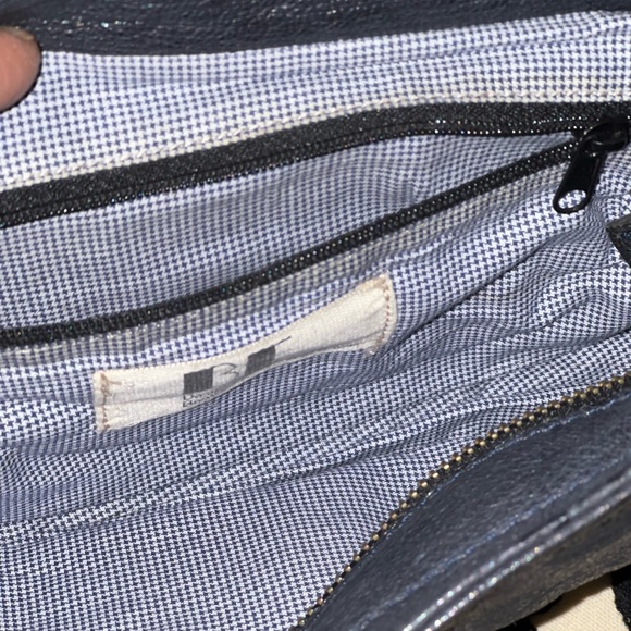 Spanish leather purse. Never used. Blue. - Picture 3 of 4